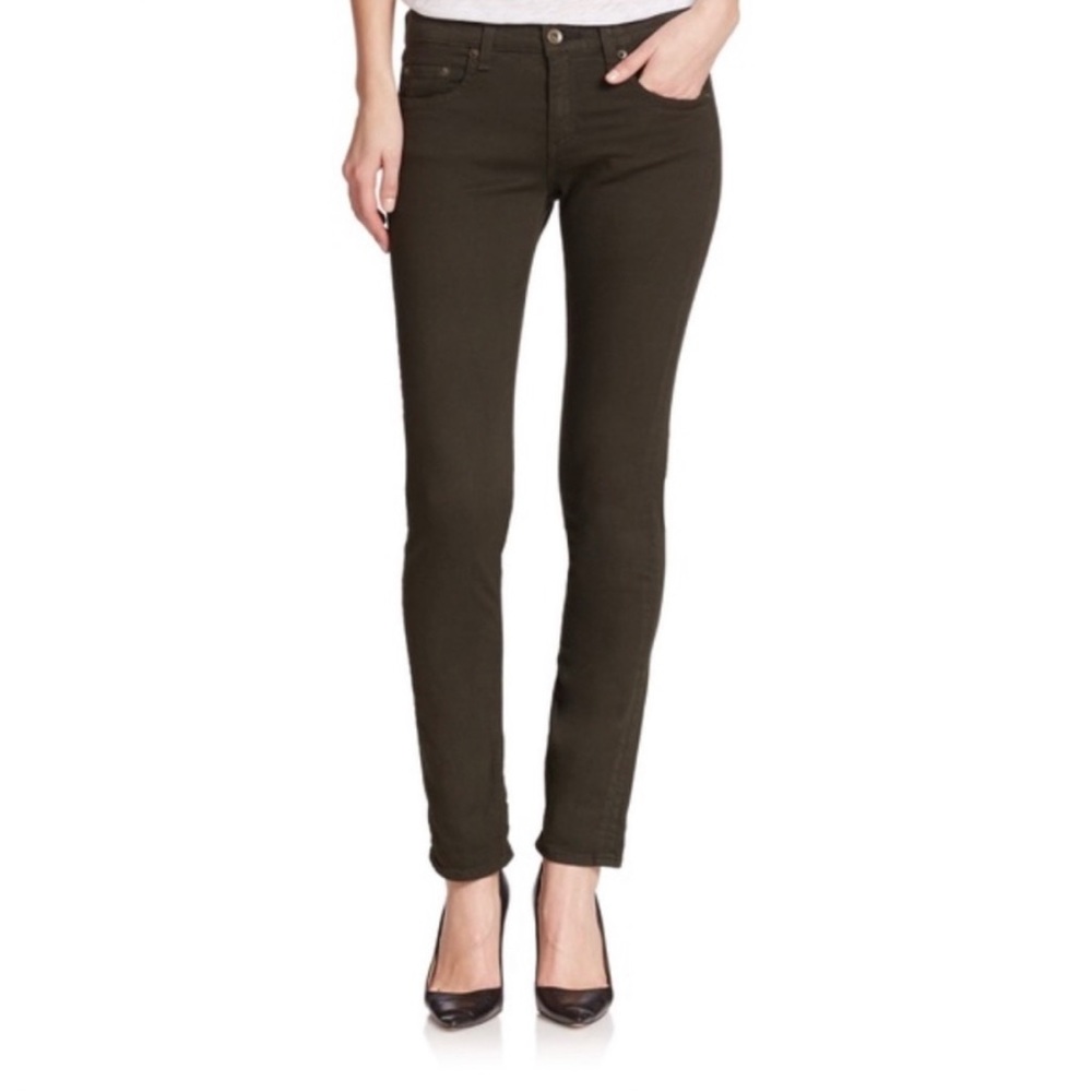 Rag & Bone Dre Jeans | Dark Olive | Size 25